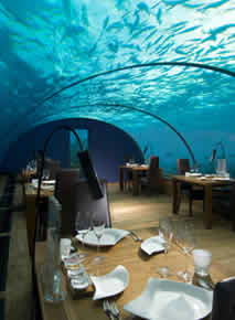 Conrad Maldives - Under Water Restaurant
